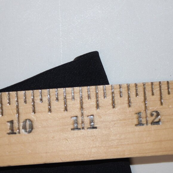 Boom Booty Sz L x 26 Black Elastic Waist Polyester Spandex Active Wear Pant - Picture 12 of 15